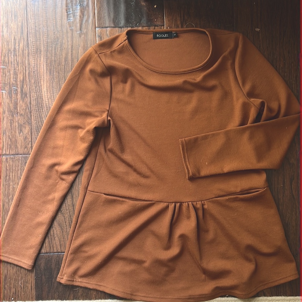 Roolee Peplum Top